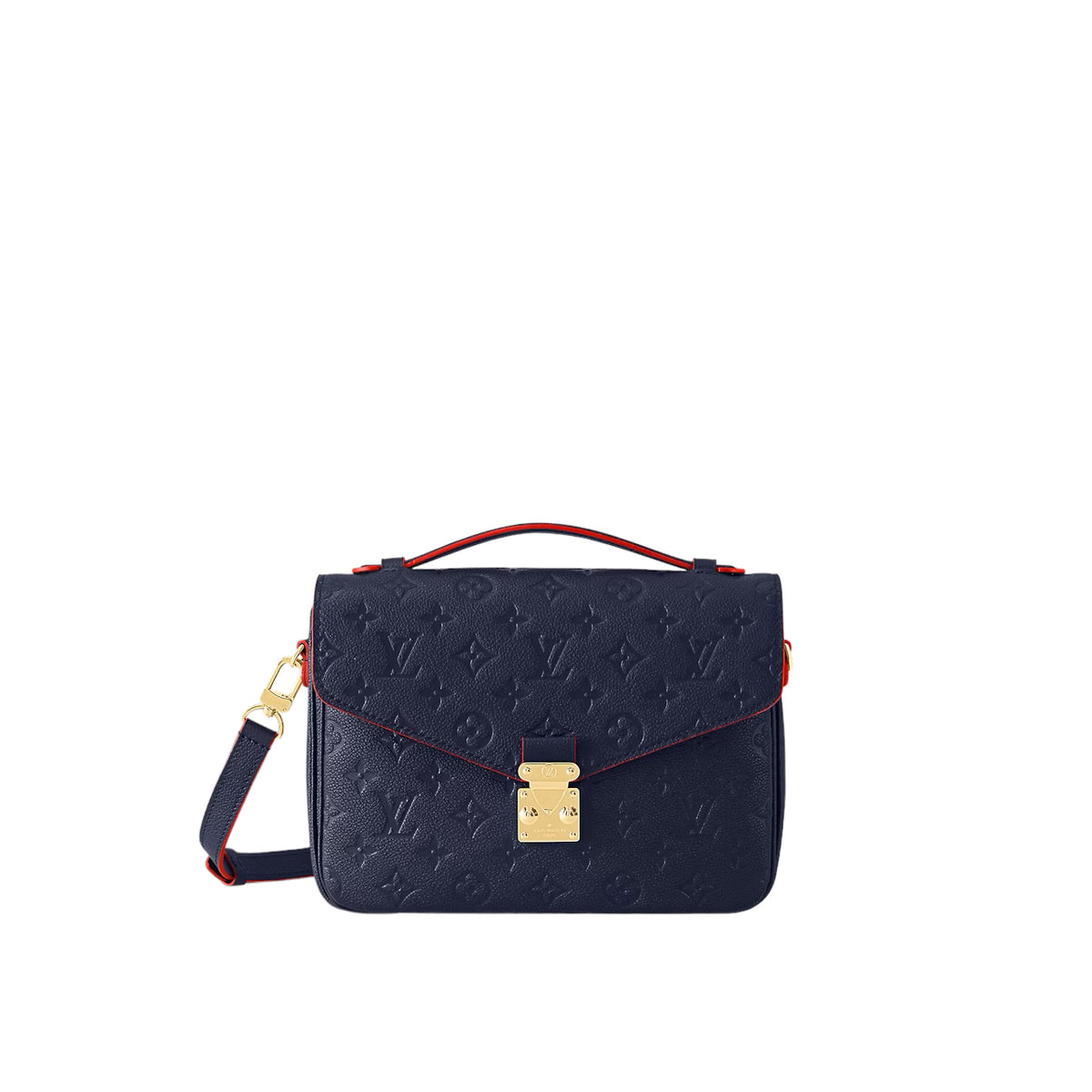 Louis Vuitton // Navy and Red Metis MM Bag – VSP Consignment