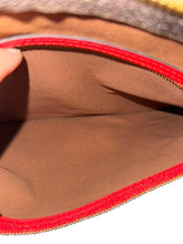 Load image into Gallery viewer, Louis Vuitton Coquelicot/Monogram Canvas Keepall Bandouliere 50