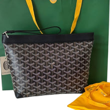 Load image into Gallery viewer, Goyard Conti Pouch PM in Noir