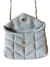 Load image into Gallery viewer, Saint Laurent Jersey Monogram Puffer LouLou Toy Shoulder Bag