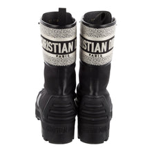 Load image into Gallery viewer, Christian Dior Canvas Graphic Combat Utility Boots