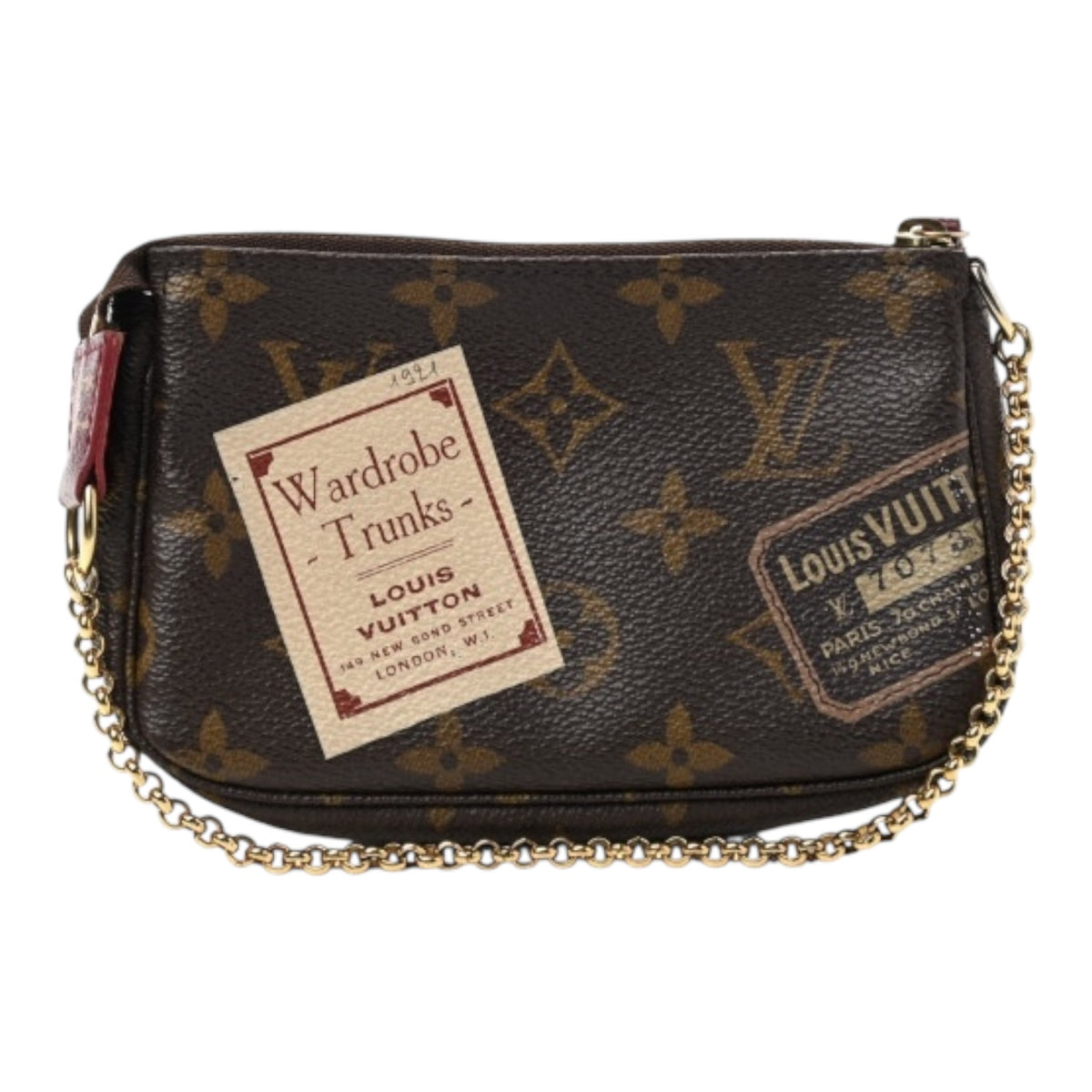Louis Vuitton ポーチ Trunks & Bags ヴィンテージ Louis Vuitton Monogram Trunks and Bags Mini Pochette – The Bag Broker