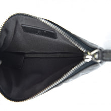 Load image into Gallery viewer, Chanel Goatskin Camellia Embossed Cosmetic Pouch Anthracite