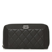 Load image into Gallery viewer, Chanel Boy Zip Around Wallet