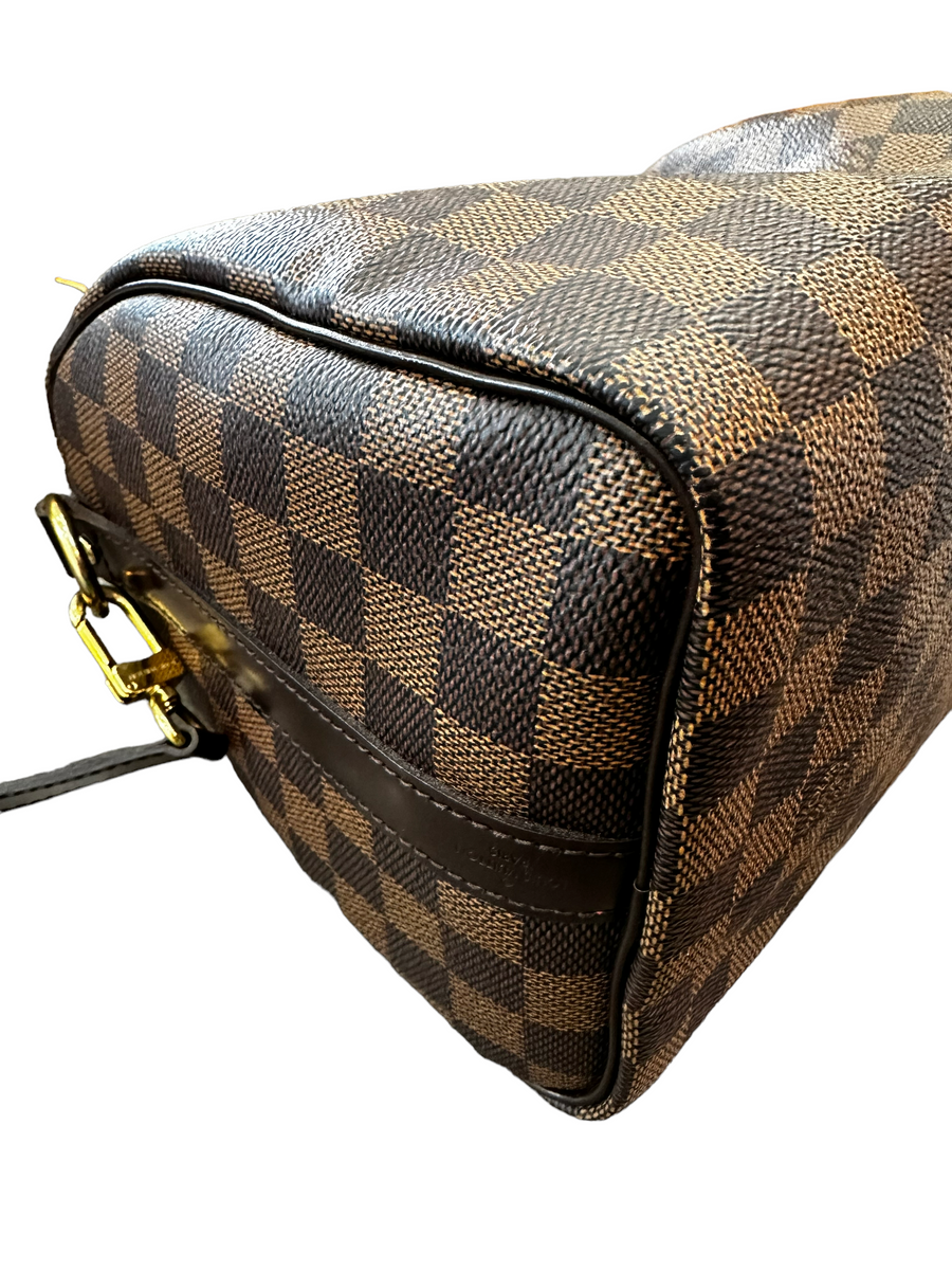 Louis Vuitton Damier Ebene Speedy Bandouliere 25 - Brown Handle Bags,  Handbags - LOU730873