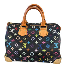 Load image into Gallery viewer, Louis Vuitton Takashi Murakami Vintage Monogram Multicolor Speedy 30 Black