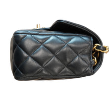 Load image into Gallery viewer, CHANEL Casino Chips Mini Flap Shoulder Bag Black Quilted Lambskin Leather