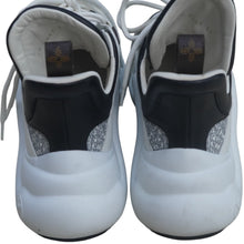 Load image into Gallery viewer, Louis Vuitton Archlight Sneaker in White &amp; Silver Glitter