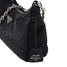 Load image into Gallery viewer, Prada Re-Edition 2005 Satin Bag With Crystals