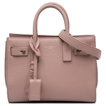 Load image into Gallery viewer, Saint Laurent Brown Nano Leather Sac De Jour Flesh