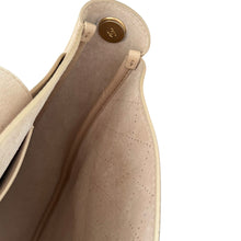 Load image into Gallery viewer, Chanel 19P Beige Diamond Perforated Caviar Leather Small Hobo
Bag with Moon Lock