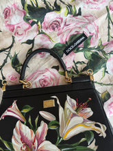 Load image into Gallery viewer, Dolce &amp; Gabbana Dauphine Sicily Floral Print Leather Crossbody Bag