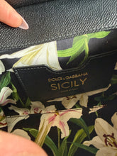 Load image into Gallery viewer, Dolce &amp; Gabbana Dauphine Sicily Floral Print Leather Crossbody Bag