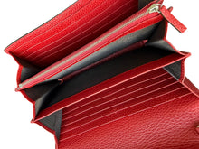 Load image into Gallery viewer, Gucci Calfskin Mini Dionysus Chain Wallet Hibiscus Red