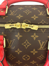 Load image into Gallery viewer, Louis Vuitton Coquelicot/Monogram Canvas Keepall Bandouliere 50