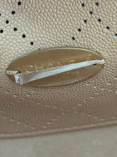 Load image into Gallery viewer, Chanel 19P Beige Diamond Perforated Caviar Leather Small Hobo
Bag with Moon Lock