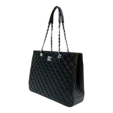 Load image into Gallery viewer, Chanel Classic CC Caviar Large Shopping Tote SHW