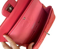 Load image into Gallery viewer, Chanel Pink Quilted Patent Leather Classic Medium Double Flap Bag