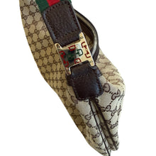 Load image into Gallery viewer, Gucci Monogram Medium Pop Hobo Dark Brown