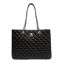 Load image into Gallery viewer, Chanel Classic CC Caviar Large Shopping Tote SHW