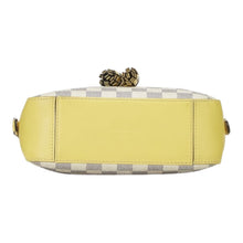 Load image into Gallery viewer, Louis Vuitton Yellow Damier Azur Saintonge