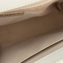 Load image into Gallery viewer, Chanel 19-series (2014) Ivory Patent New Medium Boy Bag