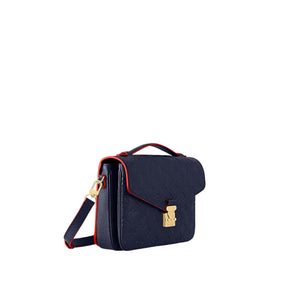 Louis Vuitton, Bags, Louis Vuitton Pochette Mtis In Navy Blue