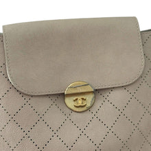 Load image into Gallery viewer, Chanel 19P Beige Diamond Perforated Caviar Leather Small Hobo
Bag with Moon Lock
