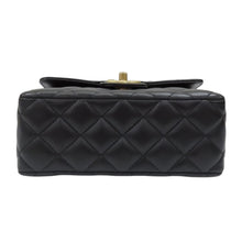 Load image into Gallery viewer, CHANEL Casino Chips Mini Flap Shoulder Bag Black Quilted Lambskin Leather