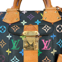 Load image into Gallery viewer, Louis Vuitton Takashi Murakami Vintage Monogram Multicolor Speedy 30 Black