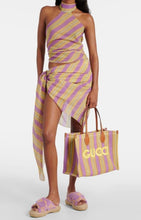 Load image into Gallery viewer, Gucci Juc Striped Tote