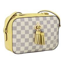 Load image into Gallery viewer, Louis Vuitton Yellow Damier Azur Saintonge