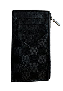 Louis Vuitton Monogram Graphite Coin Card Holder