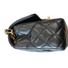 Load image into Gallery viewer, CHANEL Casino Chips Mini Flap Shoulder Bag Black Quilted Lambskin Leather