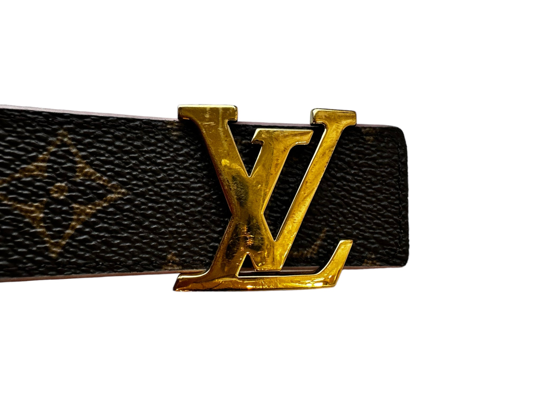 Louis Vuitton Initiales Reversible 30mm Belt - Size 80