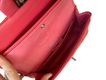 Load image into Gallery viewer, Chanel Pink Quilted Patent Leather Classic Medium Double Flap Bag