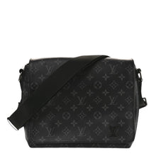 Load image into Gallery viewer, Louis Vuitton District Messenger Bag Black Eclipse