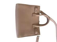 Load image into Gallery viewer, Saint Laurent Brown Nano Leather Sac De Jour Flesh