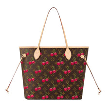 Load image into Gallery viewer, Louis Vuitton Takashi Murakami  Cerises Neverfull MM with Pouch