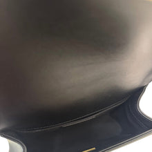 Load image into Gallery viewer, Chanel Small Black Lambskin Boy Bag with Aged Gold Hardware