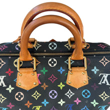 Load image into Gallery viewer, Louis Vuitton Takashi Murakami Vintage Monogram Multicolor Speedy 30 Black