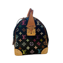 Load image into Gallery viewer, Louis Vuitton Takashi Murakami Vintage Monogram Multicolor Speedy 30 Black
