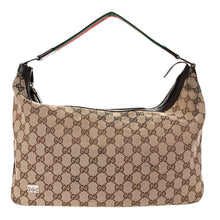 Load image into Gallery viewer, Gucci Monogram Medium Pop Hobo Dark Brown