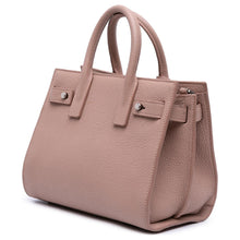 Load image into Gallery viewer, Saint Laurent Brown Nano Leather Sac De Jour Flesh