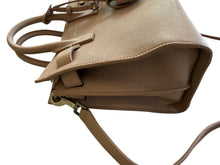 Load image into Gallery viewer, Saint Laurent Brown Nano Leather Sac De Jour Flesh
