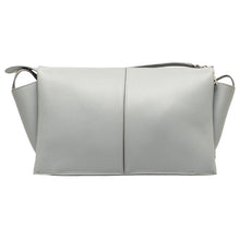 Load image into Gallery viewer, Celine Smooth Calfskin Tri-Fold Clutch on Chain Grey