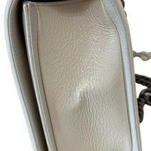 Load image into Gallery viewer, Chanel 19-series (2014) Ivory Patent New Medium Boy Bag