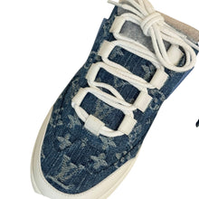 Load image into Gallery viewer, Louis Vuitton Lous Open Back Denim Sneaker