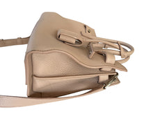 Load image into Gallery viewer, Saint Laurent Brown Nano Leather Sac De Jour Flesh