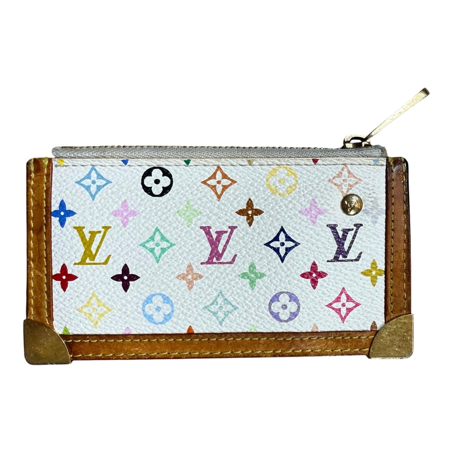 Louis Vuitton Takashi Murakami Monogram Multicolor Key Pouch